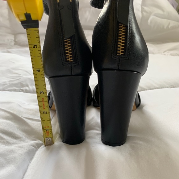 KATE SPADE SATURDAY Black Ankle Strap Pump Heels - Picture 14 of 14